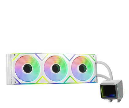 Wentylator do komputera XPG Levante II 360 ARGB White 3x120mm LEVANTEII360-WHCWW